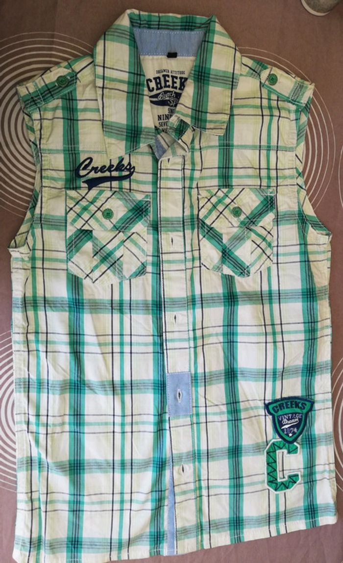 Chemise sans manches