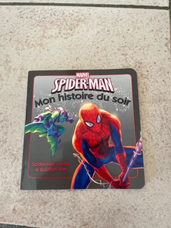 Petit livre souple Spiderman Mon histoire du soir