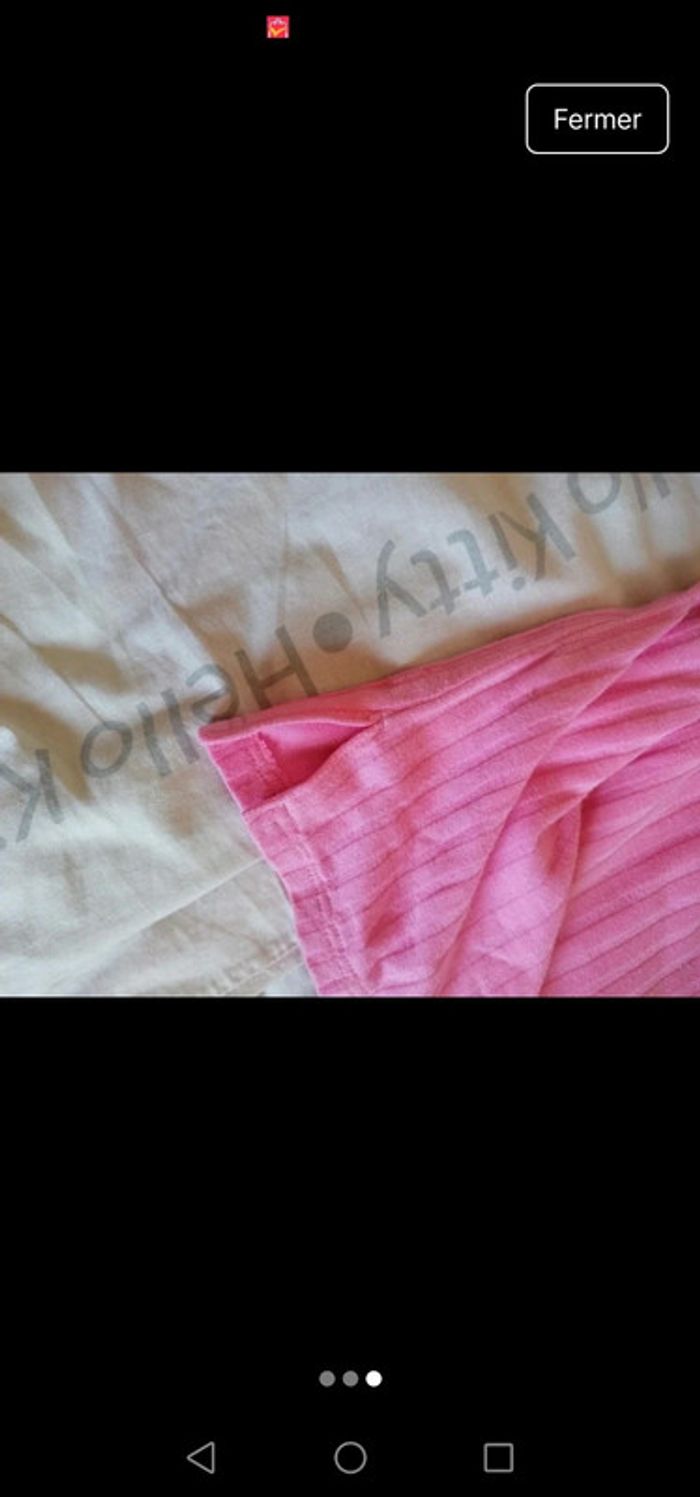 T-shirt rose edmee - photo numéro 3