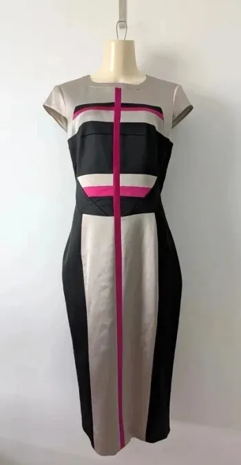 Robe de soirée satinée - Karen Millen - taille 40