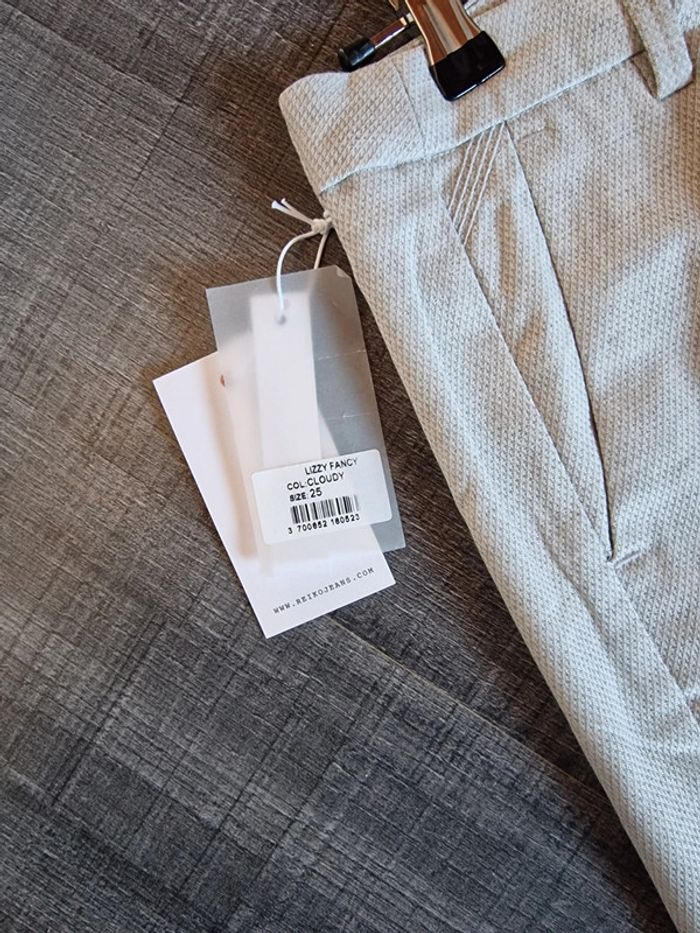 Pantalon tailleur gris reiko - photo numéro 3
