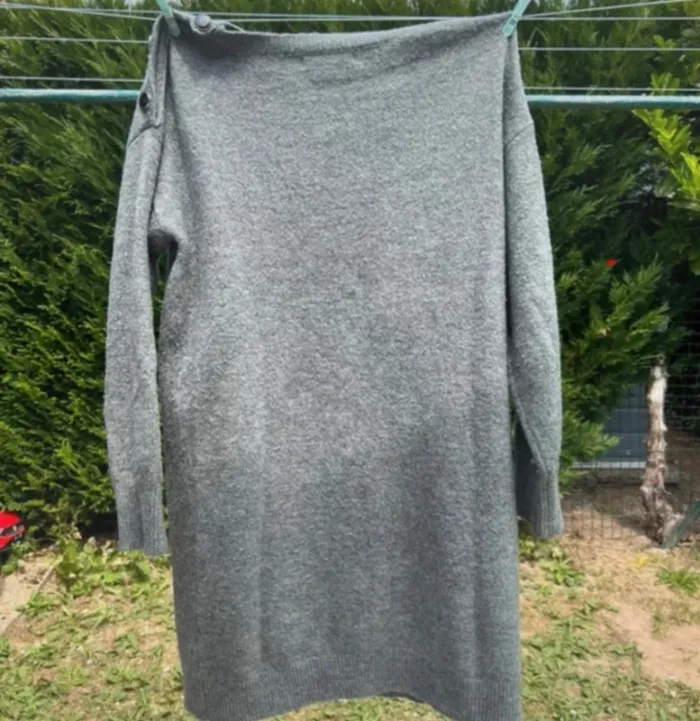 Robe pull grise Promod – Taille M - Très bon état - photo numéro 10