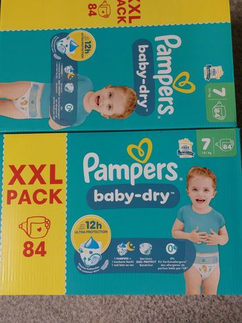 Couche pampers taille 7
