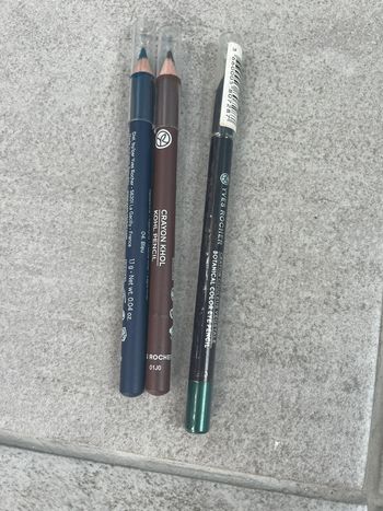Lot 3 crayons khôl Yves Rocher neuf