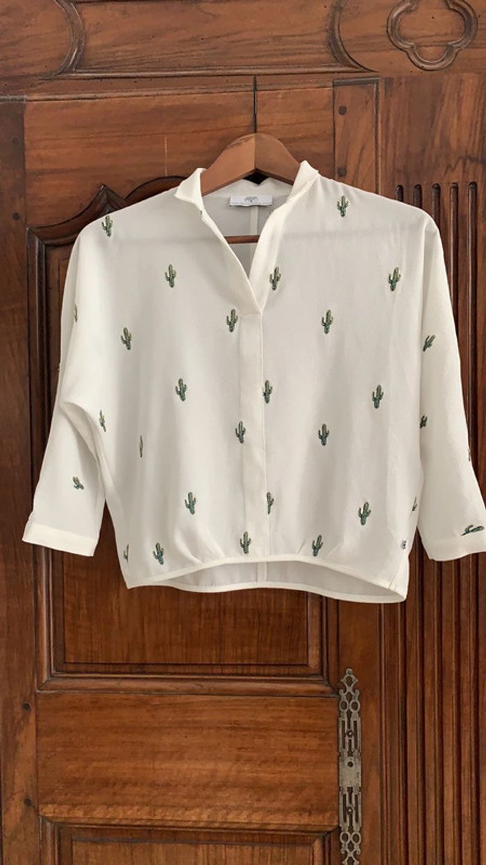 Blouse été cactus 10 ans Le temps des cerises
