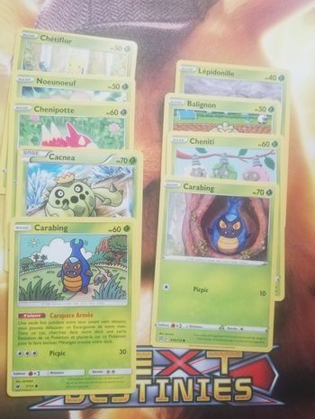 Lot cartes pokemon