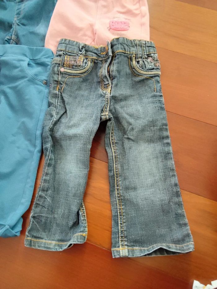 Lot 4 pantalons 18mois - photo numéro 2