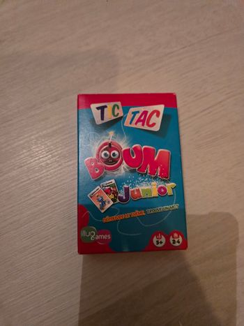 Jeu carte tic tac boom