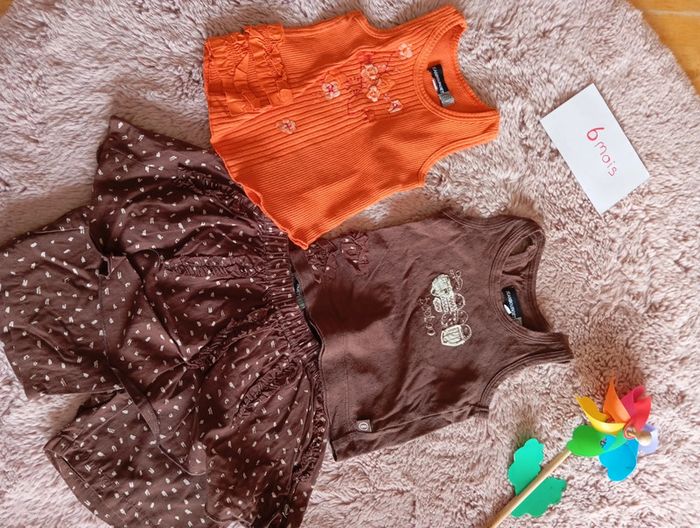 Ensemble short et débardeur 6 mois