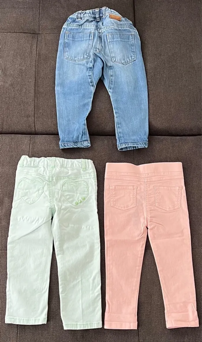 Lot de 3 pantalons 23 mois - photo numéro 2