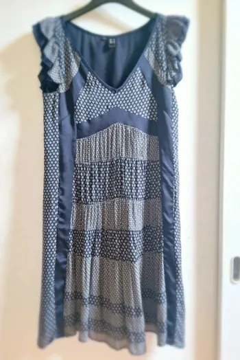 Robe  mi longue 38/M  mi  saison