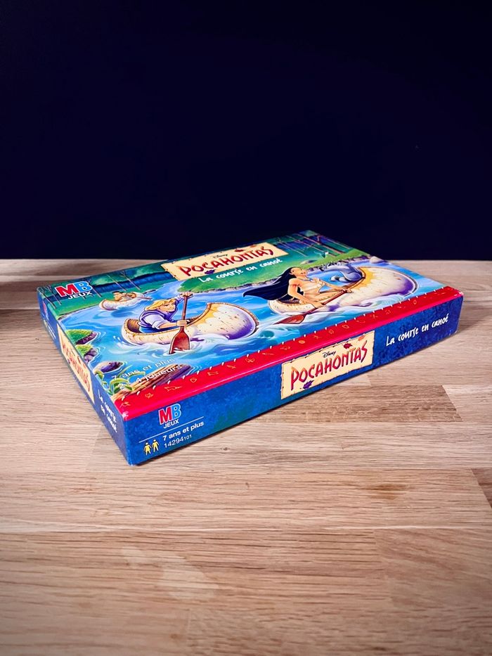 Jeu MB Pocahontas 1995 - La course en canoë – Complet – Très bon état - photo numéro 4