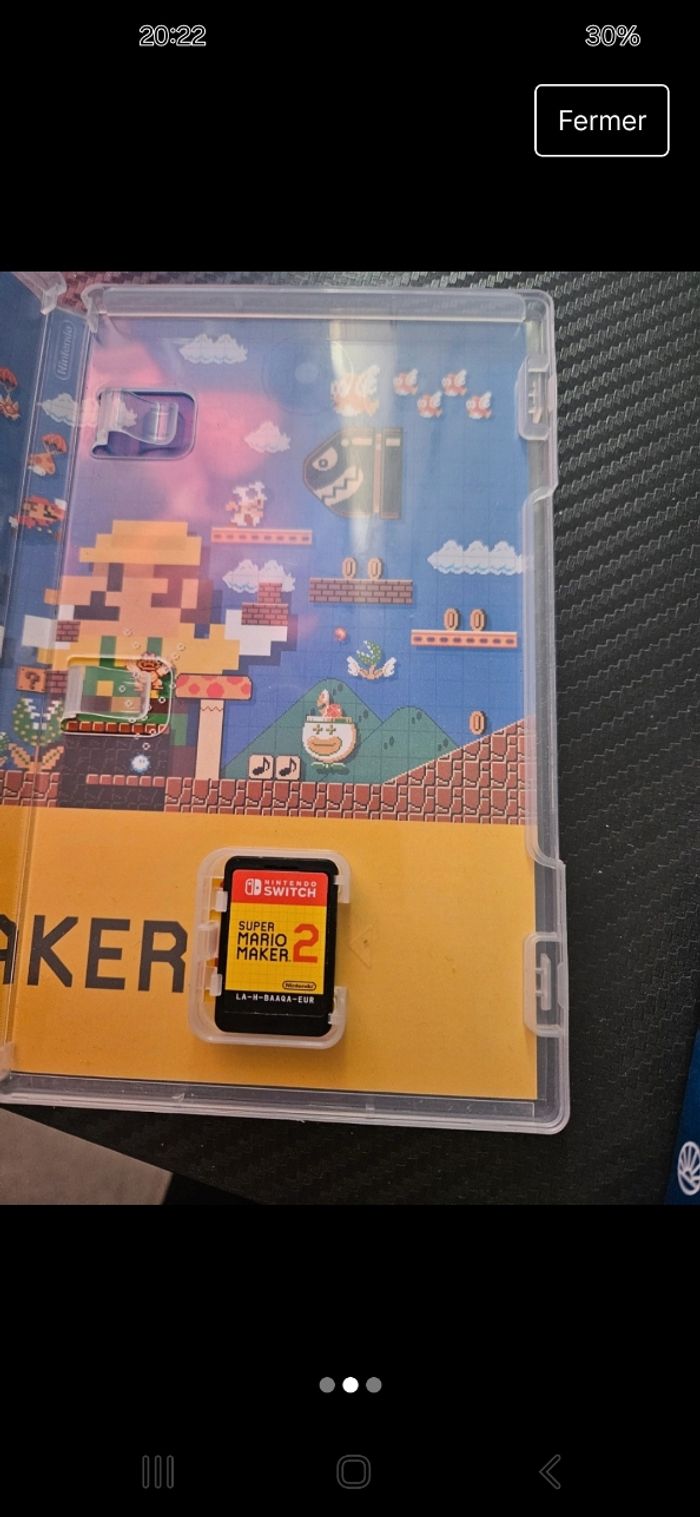Jeux de switch mario maker - photo numéro 2