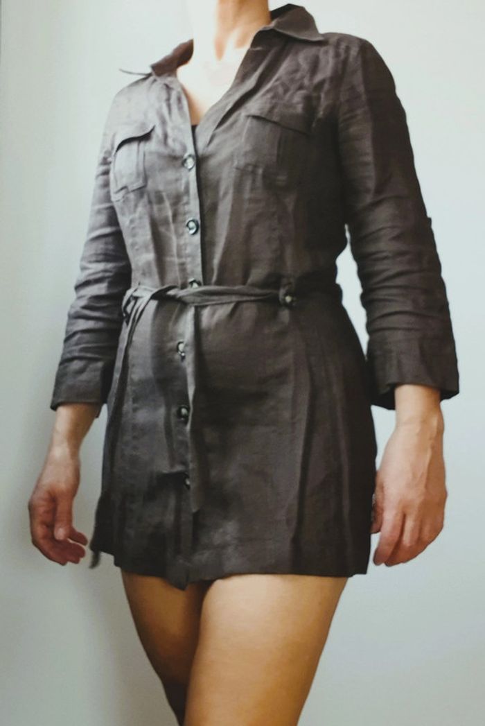 Veste en lin - Taille 38\M - photo numéro 2