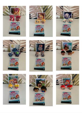 Lot 2 figurines bébé et adulte Doorables Disney