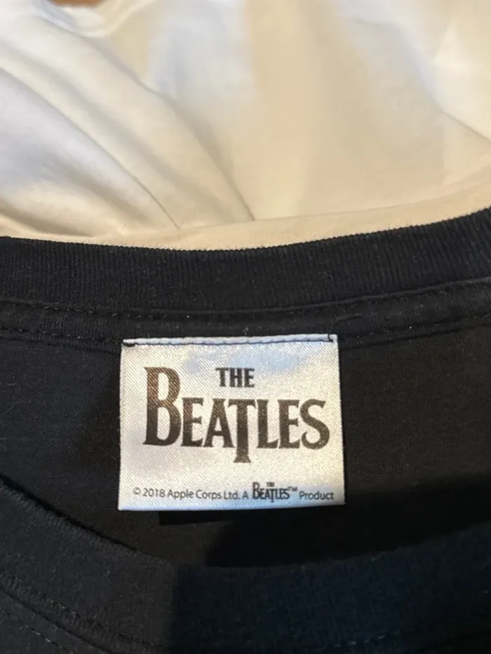 Joli tee shirt manches courtes the Beatles - photo numéro 4