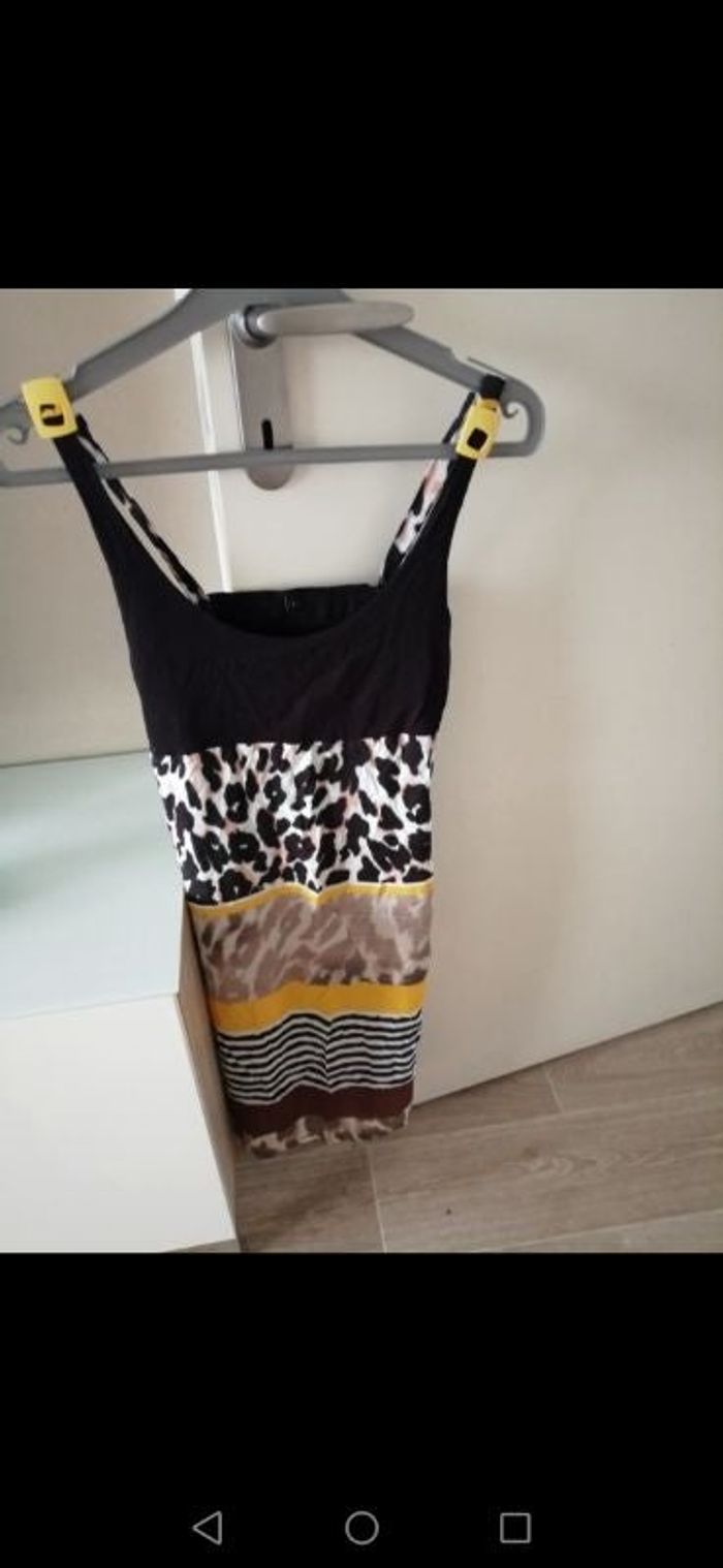 Robe à bretelles en 36