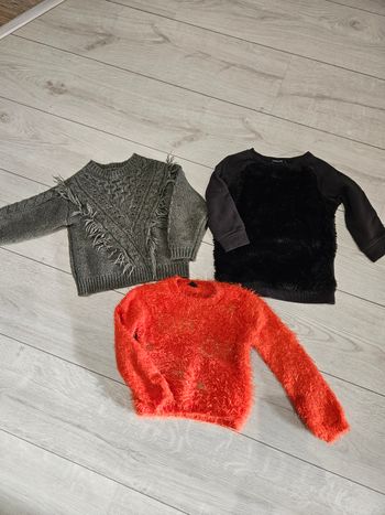 Lot pulls fille 3 ans