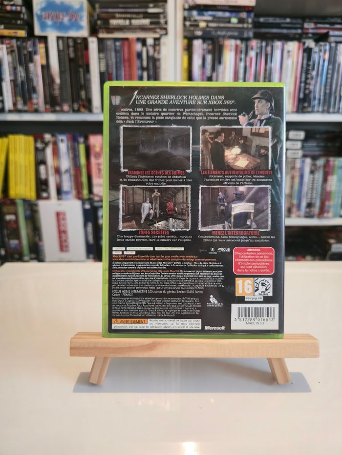 Jeu XBOX 360 Sherlock Holmes contre Jack l'éventreur - photo numéro 2