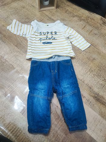 Ensemble garçon 3 mois