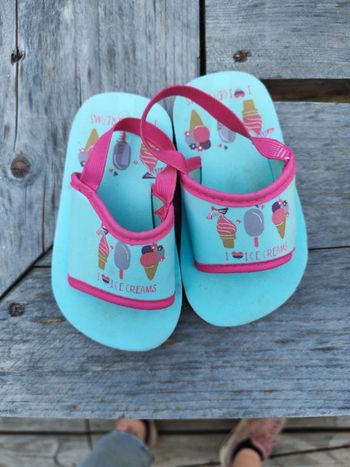 Claquettes taille 22