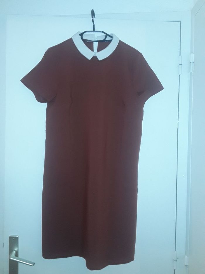 Jolie petite robe rouille