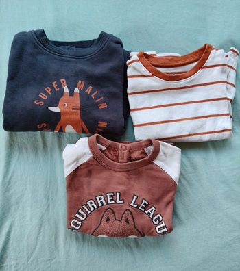 Lot pull garçon hiver 3 ans