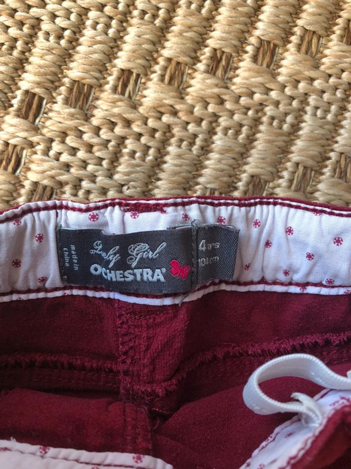 Short velours - taille 4 ans - photo numéro 2