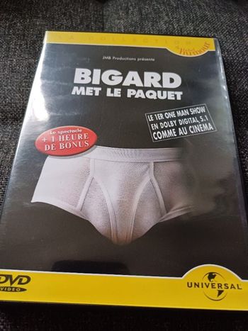 Dvd bigard met le paquet