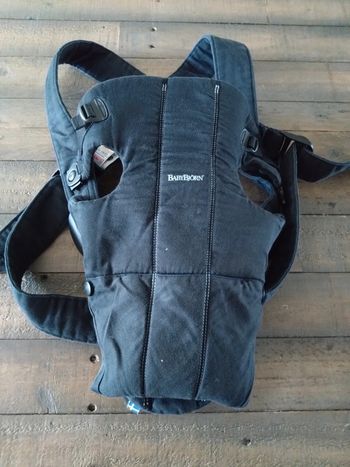 Porté bébé babybjorn noir