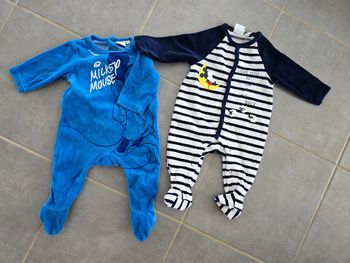 Lot de 2 pyjamas Mickey
