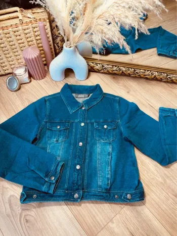 Taille 14 ans veste en jean fille Orchestra bleue 🩷