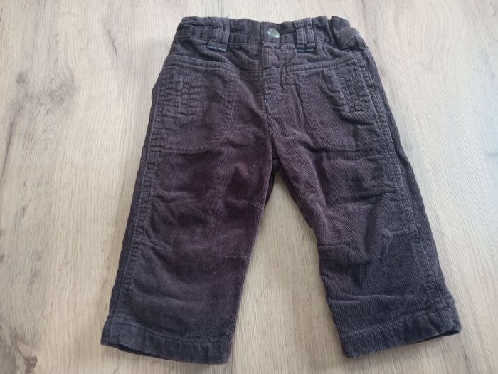 Pantalon velours U Tout petits 6 mois / 67cm