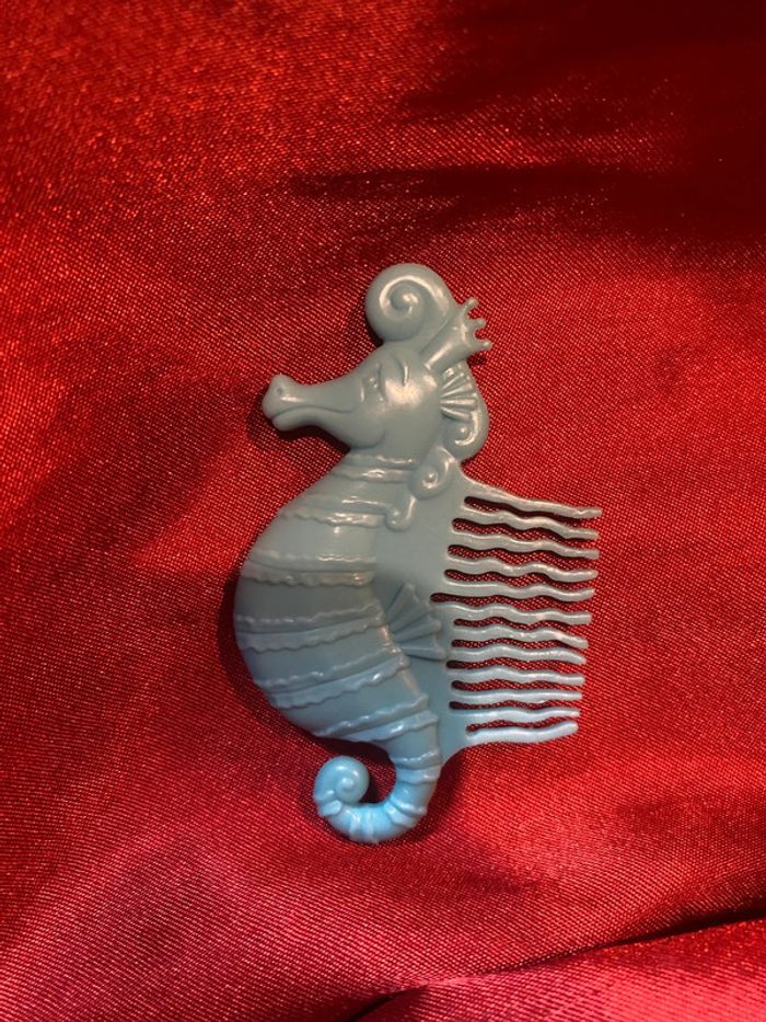 Peigne hippocampe poupée Steffi love sirene arc en ciel - photo numéro 4