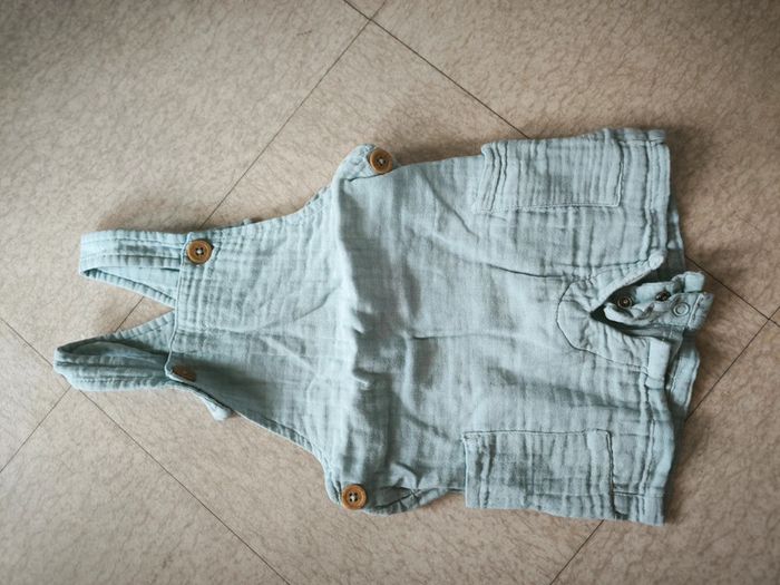 Ensemble salopette short 3 mois - photo numéro 7