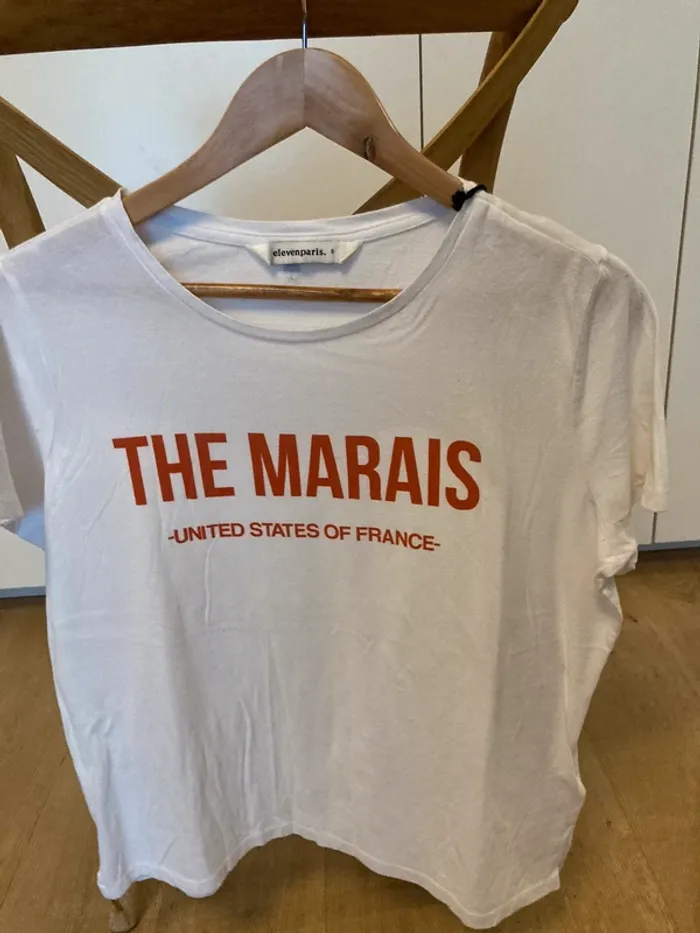 ElevenParis t-shirt blanc Marais - photo numéro 3