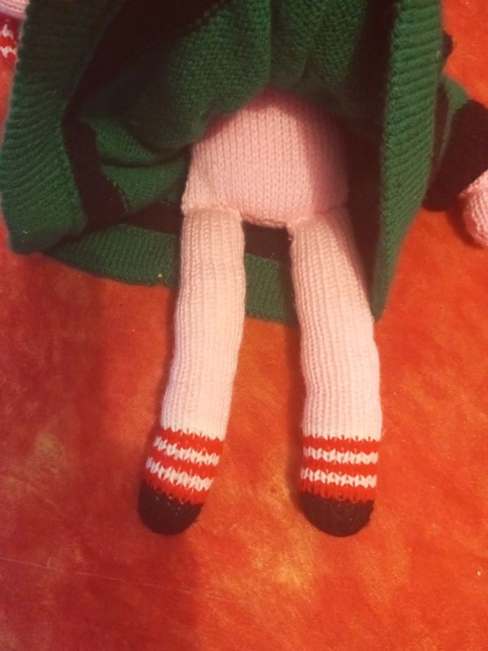 Bécassine en laine crochet, 45 cm - photo numéro 4