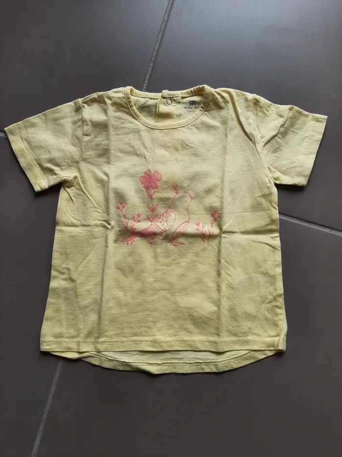 T-shirt + short 18mois neuf - photo numéro 2