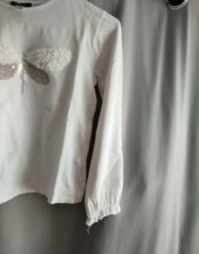 T-shirt fille libellule - photo numéro 5