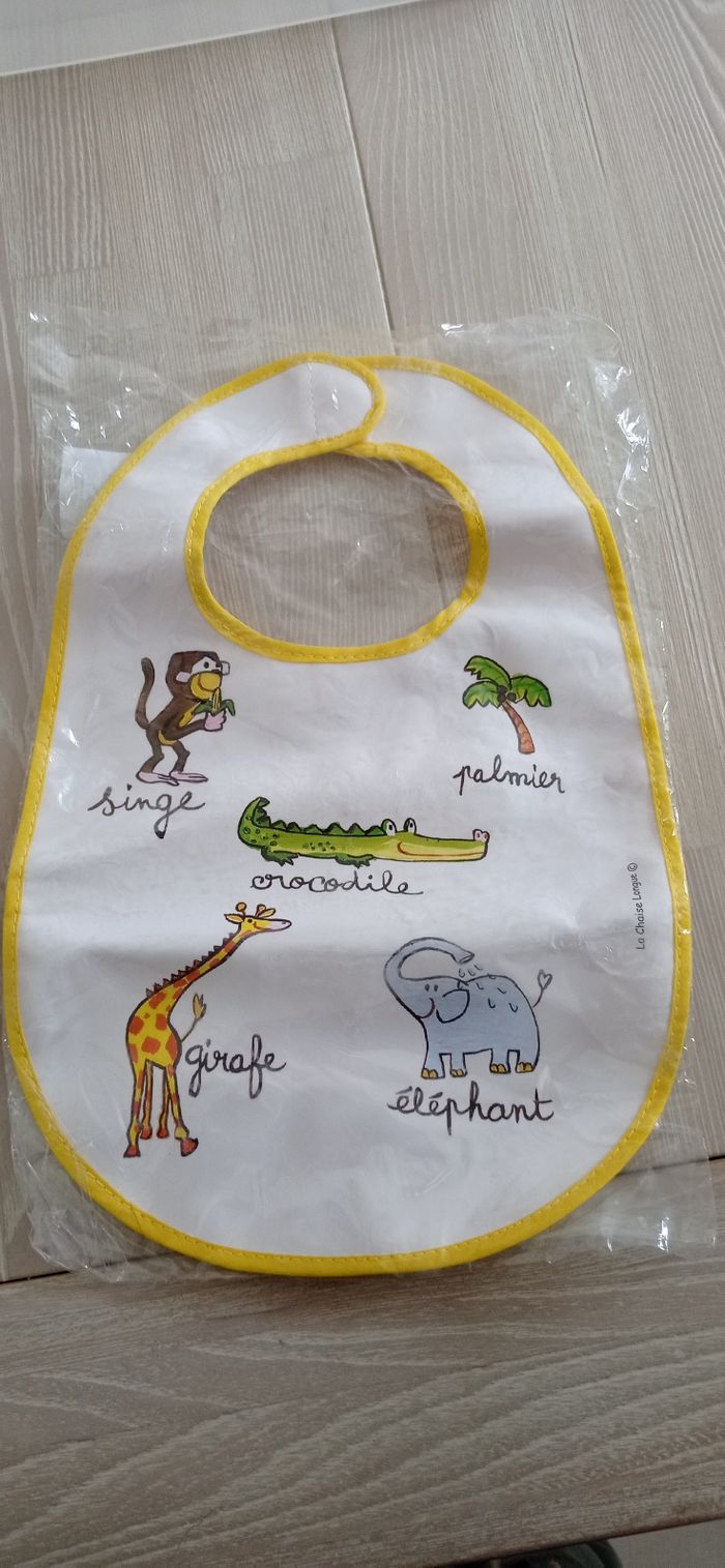 Bavoir plastifié jungle La Chaise Longue