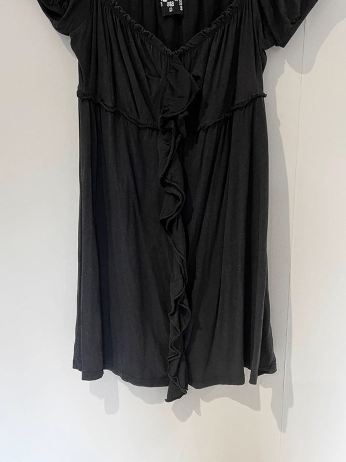 Robe tunique noire Zara - photo numéro 3