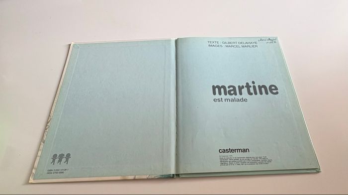 Livre Martine est malade de Gilbert Delahaye & Marcel Marlier - photo numéro 3
