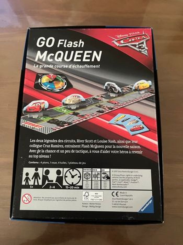 Go Flash Mc Queen Cars 3 Ravensburger 5 ans - photo numéro 4