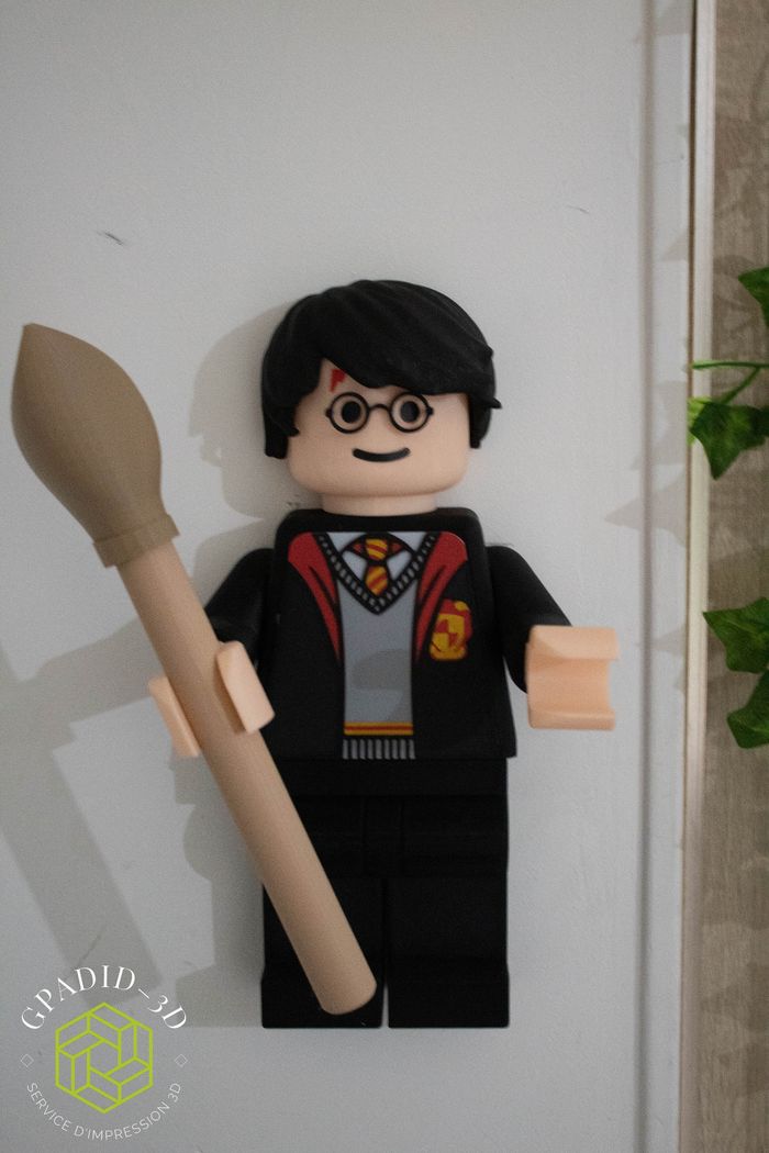 Dévidoir de papier toilette ou simple décoration murale dans un style Lego - photo numéro 4