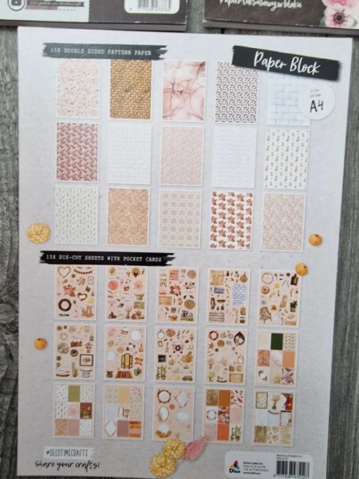 Lot blocs scrapbooking - photo numéro 4