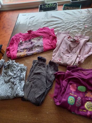 Lot maillot manche longue