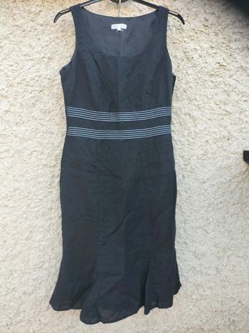 Robe longue en lin sans manches Julie guerlande taille38