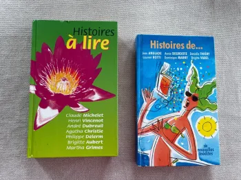 Lot de 2 recueils de nouvelles