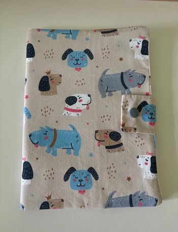 Protège carnet de santé thème Petits Chiens