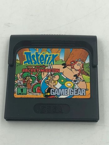 Jeu vidéo Astérix Secret Mission sur console Sega Game Gear